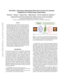 AIF-SFDA: Autonomous Information Filter-driven Source-Free Domain Adaptation for Medical Image Segmentation