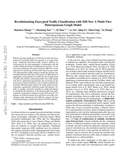 Revolutionizing Encrypted Traffic Classification with MH-Net: A Multi-View Heterogeneous Graph Model