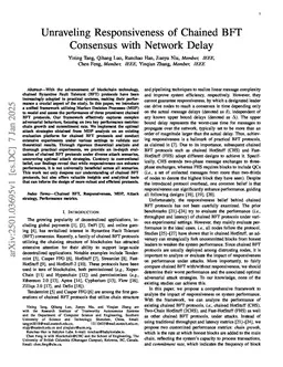Unraveling Responsiveness of Chained BFT Consensus with Network Delay