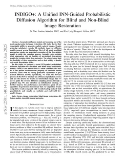 INDIGO+: A Unified INN-Guided Probabilistic Diffusion Algorithm for Blind and Non-Blind Image Restoration