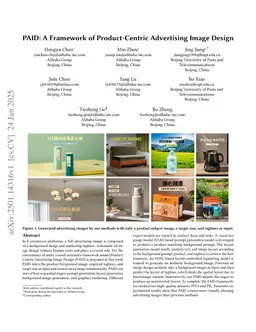 T-Stars-Poster: A Framework for Product-Centric Advertising Image Design