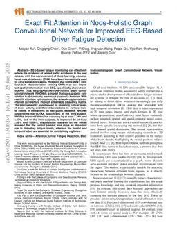 Exact Fit Attention in Node-Holistic Graph Convolutional Network for Improved EEG-Based Driver Fatigue Detection