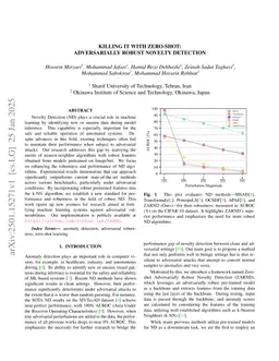 Killing it with Zero-Shot: Adversarially Robust Novelty Detection