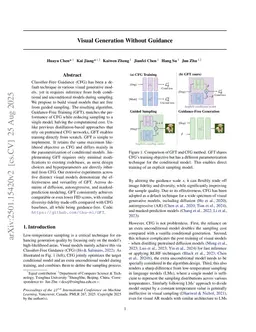 Visual Generation Without Guidance