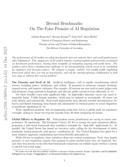 Beyond Benchmarks: On The False Promise of AI Regulation