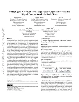 FuzzyLight: A Robust Two-Stage Fuzzy Approach for Traffic Signal Control Works in Real Cities
