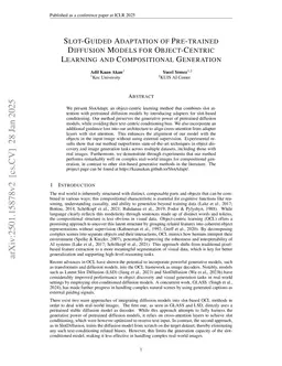 Slot-Guided Adaptation of Pre-trained Diffusion Models for Object-Centric Learning and Compositional Generation