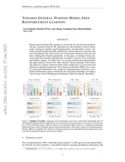 Towards General-Purpose Model-Free Reinforcement Learning