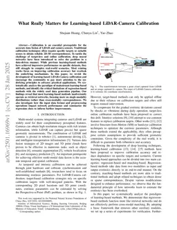 What Really Matters for Learning-based LiDAR-Camera Calibration