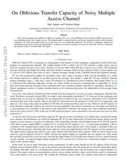 Network Oblivious Transfer via Noisy Channels: Limits and Capacities