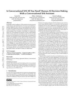 Is Conversational XAI All You Need? Human-AI Decision Making With a Conversational XAI Assistant
