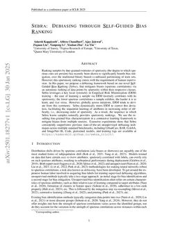 Sebra: Debiasing Through Self-Guided Bias Ranking