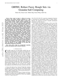 GBFRS: Robust Fuzzy Rough Sets via Granular-ball Computing