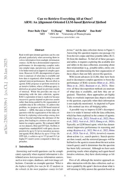 Can we Retrieve Everything All at Once? ARM: An Alignment-Oriented LLM-based Retrieval Method