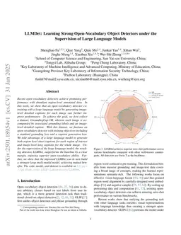 LLMDet: Learning Strong Open-Vocabulary Object Detectors under the Supervision of Large Language Models