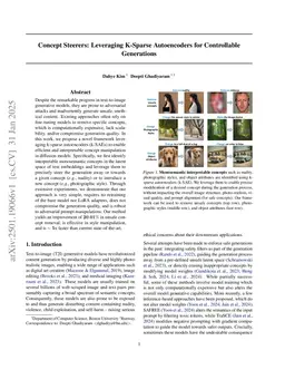 Concept Steerers: Leveraging K-Sparse Autoencoders for Test-Time Controllable Generations