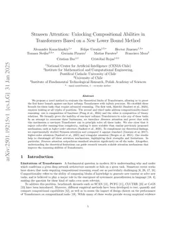 Strassen Attention, Split VC Dimension and Compositionality in Transformers