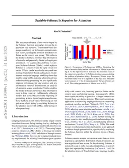 Scalable-Softmax Is Superior for Attention