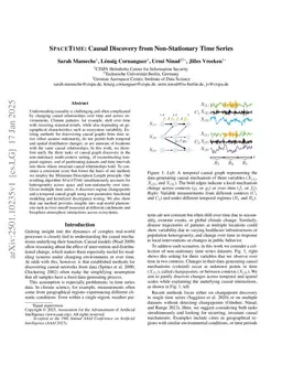 SpaceTime: Causal Discovery from Non-Stationary Time Series