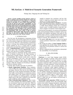ML-SceGen: A Multi-level Scenario Generation Framework