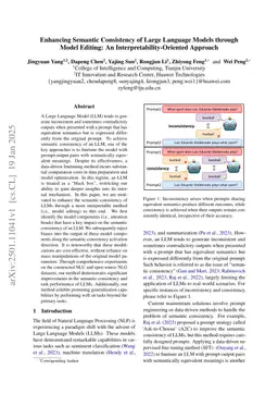 Enhancing Semantic Consistency of Large Language Models through Model Editing: An Interpretability-Oriented Approach