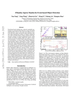 SMamba: Sparse Mamba for Event-based Object Detection