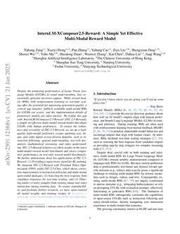 InternLM-XComposer2.5-Reward: A Simple Yet Effective Multi-Modal Reward Model