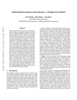 Retro3D: A 3D-aware Template-free Method for Enhancing Retrosynthesis via Molecular Conformer Information