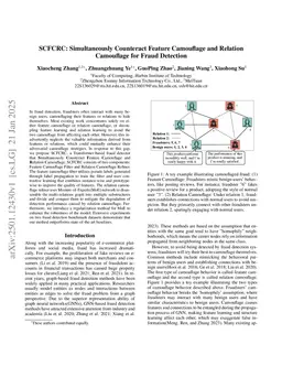 SCFCRC: Simultaneously Counteract Feature Camouflage and Relation Camouflage for Fraud Detection