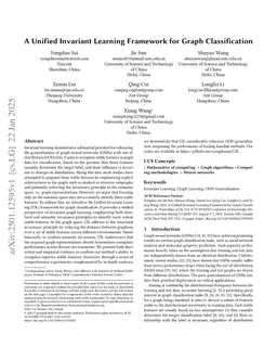 A Unified Invariant Learning Framework for Graph Classification