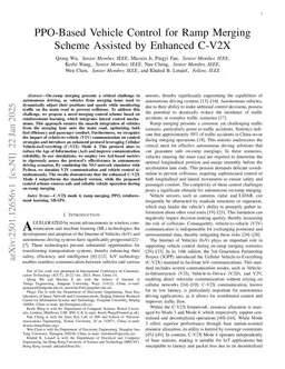 PPO-Based Vehicle Control for Ramp Merging Scheme Assisted by Enhanced C-V2X