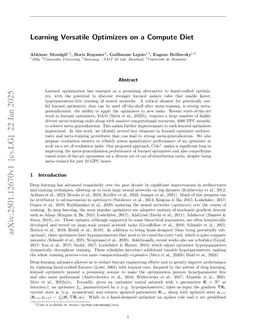 Celo: Training Versatile Learned Optimizers on a Compute Diet