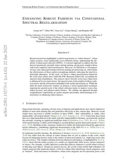 Enhancing Robust Fairness via Confusional Spectral Regularization