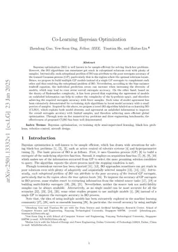 Co-Learning Bayesian Optimization