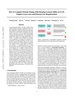 How to Alleviate Catastrophic Forgetting in LLMs Finetuning? Hierarchical Layer-Wise and Element-Wise Regularization