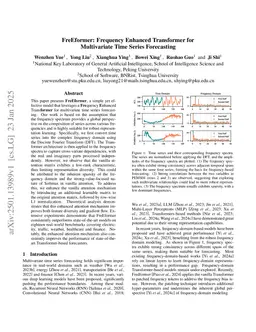 FreEformer: Frequency Enhanced Transformer for Multivariate Time Series Forecasting