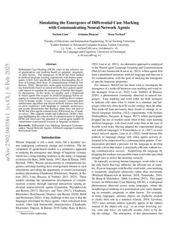 Simulating the Emergence of Differential Case Marking with Communicating Neural-Network Agents
