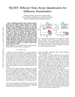 TQ-DiT: Efficient Time-Aware Quantization for Diffusion Transformers