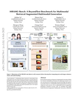 MRAMG-Bench: A Comprehensive Benchmark for Advancing Multimodal Retrieval-Augmented Multimodal Generation