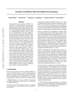 Towards Cost-Effective Reward Guided Text Generation