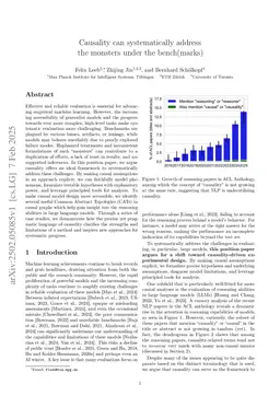 Causality can systematically address the monsters under the bench(marks)