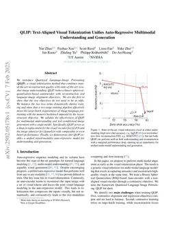 QLIP: Text-Aligned Visual Tokenization Unifies Auto-Regressive Multimodal Understanding and Generation
