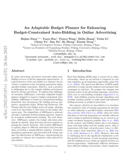 An Adaptable Budget Planner for Enhancing Budget-Constrained Auto-Bidding in Online Advertising