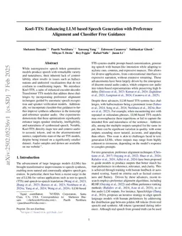 Koel-TTS: Enhancing LLM based Speech Generation with Preference Alignment and Classifier Free Guidance