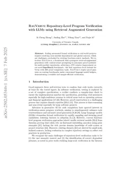 RAG-Verus: Repository-Level Program Verification with LLMs using Retrieval Augmented Generation