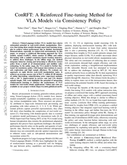 ConRFT: A Reinforced Fine-tuning Method for VLA Models via Consistency Policy