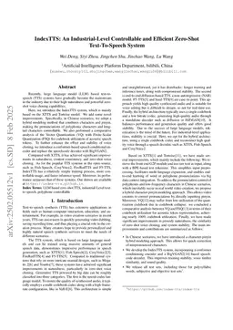 IndexTTS: An Industrial-Level Controllable and Efficient Zero-Shot Text-To-Speech System
