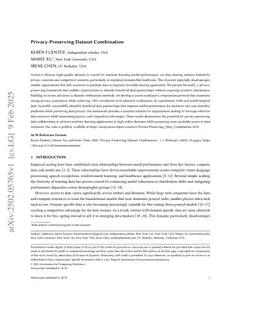 Privacy-Preserving Dataset Combination