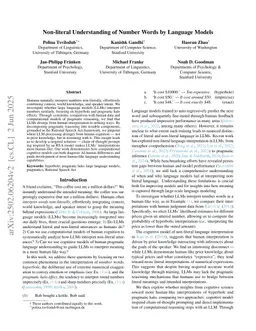 Non-literal Understanding of Number Words by Language Models