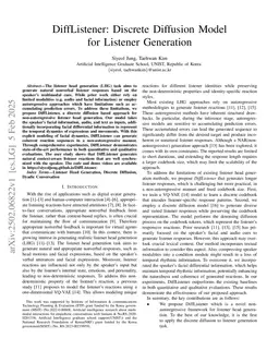 DiffListener: Discrete Diffusion Model for Listener Generation